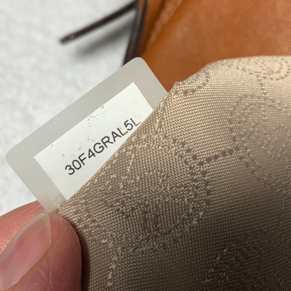 Michael Kors Rhea Leather Fringe Studded Shoulder bag - Picture 11 of 11